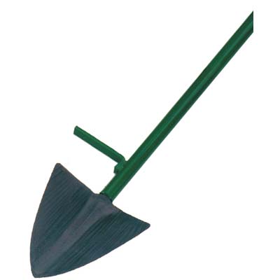 VANGA SPLUGA + MANICO  ACCIAIO FORGIATO SX CM 24X25 H.CM 148