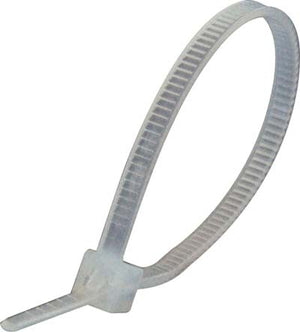 FASCETTA AUTOBLOCCANTE BIANCO HAND - NYLON MM 7,6X250 CF=PZ 100- 2 confezioni