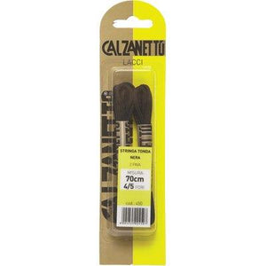 LACCIO SCARPA TONDO CALZANETTO - NERO CM 70 CF=PA 2- 6 confezioni