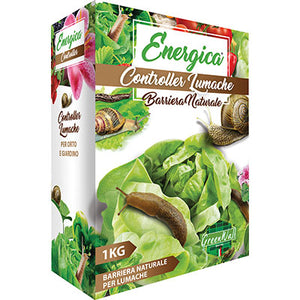 CONCIME GRANULARE CONTROLLO LUMACHE ENERGICA - KG 1- 6 pezzi