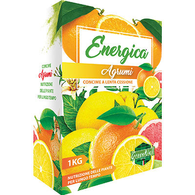 CONCIME GRANULARE LENTA CESSIONE AGRUMI ENERGICA - KG 1- 3 pezzi