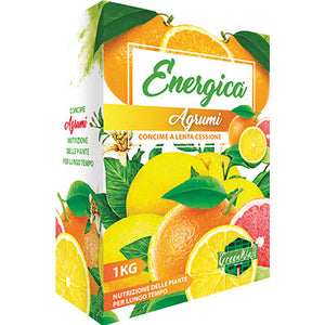 CONCIME GRANULARE LENTA CESSIONE AGRUMI ENERGICA - KG 1- 3 pezzi