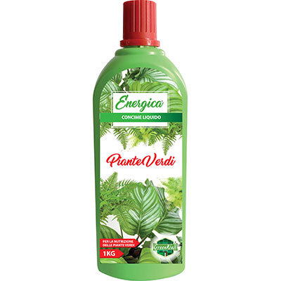 CONCIME LIQUIDO PIANTE VERDI ENERGICA - KG 1- 6 pezzi