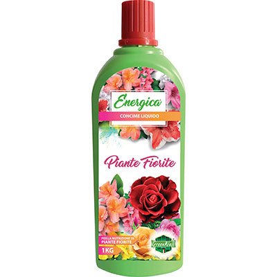 CONCIME LIQUIDO PIANTE FIORITE ENERGICA - KG 1- 6 pezzi
