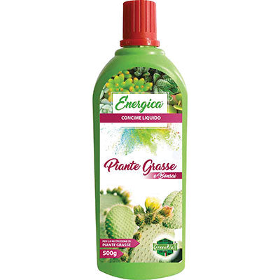 CONCIME LIQUIDO PIANTE GRASSE ENERGICA - GR 500- 6 pezzi
