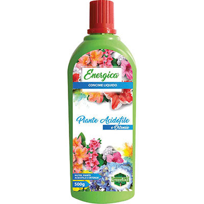 CONCIME LIQUIDO PIANTE ACIDOFILE ENERGICA - GR 500- 6 pezzi