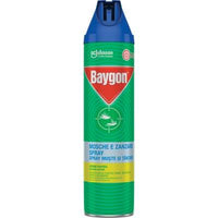 INSETTICIDA MOSCHE E ZANZARE BAYGON - SPRAY ML 400- 12 pezzi