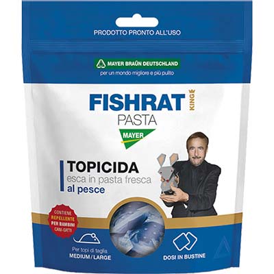 TOPICIDA FISHRAT KING MAYERBRAUN - PASTA AL PESCE  GR 150- 36 pezzi
