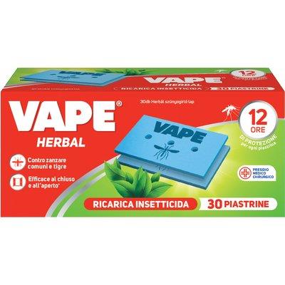 PIASTRINA HERBAL ZANZARE VAPE MAT - CF=PZ 30- 36 confezioni