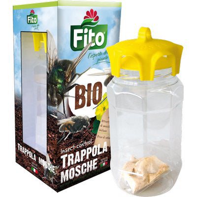 TRAPPOLA INSETTI VOLANTI FITO - + ESCA BIOLOGICA- 6 pezzi