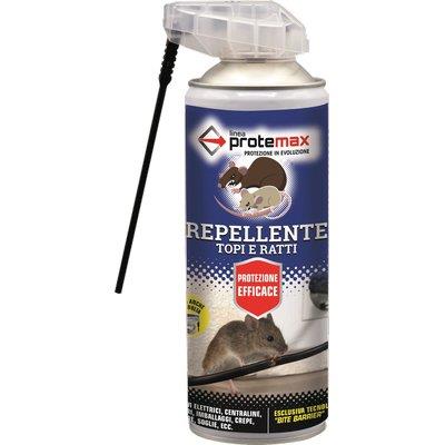 REPELLENTE TOPI E RATTI SPRAY PROTEMAX - ML 400- 12 pezzi