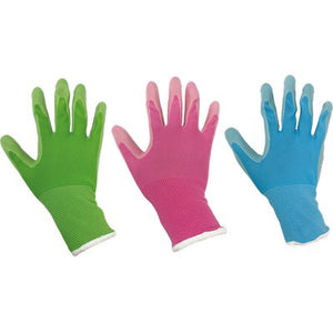 GUANTO NITRILE GARDEN WORKIT - MAGLIA LEGGERA SINTETICO COL. ASSORTITO  9- 12 paia