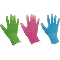 GUANTO NITRILE GARDEN WORKIT - MAGLIA LEGGERA SINTETICO COL. ASSORTITO 10- 12 paia