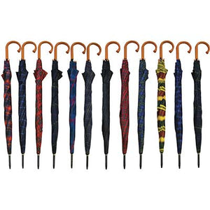 OMBRELLO PIOGGIA GOLF SCOZZESE - PL/METALLO 8 STECCHE AUTOMATICO CM 134- 3 pezzi