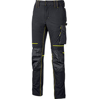 PANTALONE SLIM FIT ATOM UPOWER  BLACK CARBON XL
