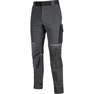 PANTALONE SLIM FIT WORLD UPOWER  ASPHALT GREY XL