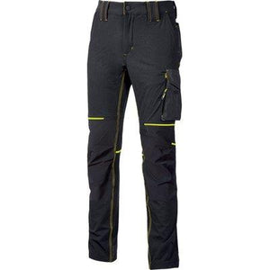 PANTALONE SLIM FIT WORLD UPOWER  BLACK CARBON L