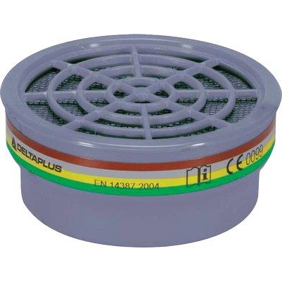 FILTRO X RESPIRATORE A MASCHERA M6400 DELTAPLUS - M6000 A B E K1 CF=PZ 2- 1 confezioni