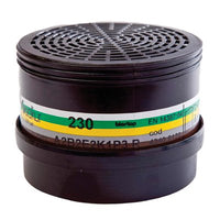 FILTRO X RESPIRATORE A MASCHERA POLIMASK 230 SEKUR  A1 B1 E1 K1 P3