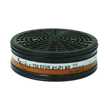 FILTRO X RESPIRATORE A MASCHERA POLIMASK 230 SEKUR  EF+VS A1 P1