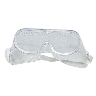 OCCHIALE SICUREZZA A MASCHERA BASIC - PC/PVC LENTE TRASPARENTE- 10 pezzi