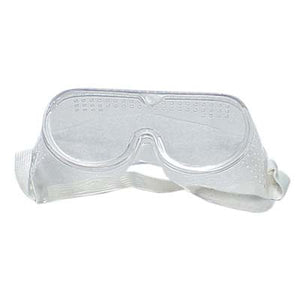 OCCHIALE SICUREZZA A MASCHERA BASIC - PC/PVC LENTE TRASPARENTE- 10 pezzi