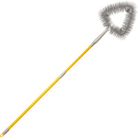 SCOVOLO PIUMI + MANICO TELESCOPICO APEX - CM 26X7 H.CM 118/174- 6 pezzi