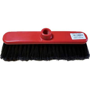 SCOPA CASA TESTA ROSSA - DORSO PLT SETOLA MORBIDA FILETTO ITALIA- 12 pezzi