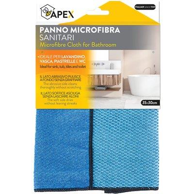 PANNO MICROFIBRA SANITARI APEX - CM 35X30- 12 pezzi