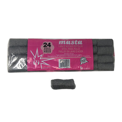 LANA ACCIAIO MASTA ROLL - CF=24XGR 4- 10 confezioni