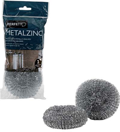 PAGLIETTA ACCIAIO ZINCATO SELF - CF=PZ 2XGR 30- 12 confezioni