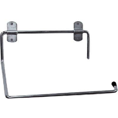 PORTA ROTOLO CARTA ASCIUGAMANI A PARETE MINUTEX  ACCIAIO ZINCATO CM 28 H.CM 28