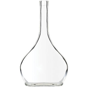 BOTTIGLIA DISTILLATI EVA LISCIA - VETRO TRASP LT 0,50- 30 pezzi