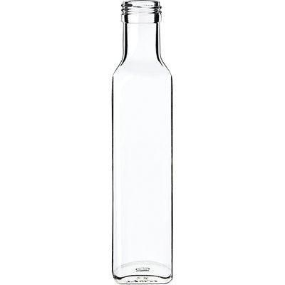 BOTTIGLIA MARASCA TV - VETRO TRASPARENTE LT 0,25- 48 pezzi