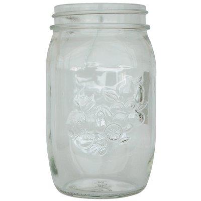 VASO VETRO FIOCCO SOLE - MM 86 ML 1000- 12 pezzi