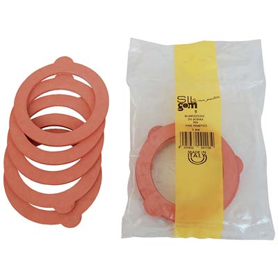 GUARNIZIONE X VASO VETRO ERMETICO SELF - GOMMA H.MM 3 CF=PZ 5- 30 confezioni