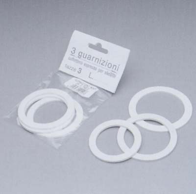 GUARNIZIONE MOKA - TAZZA 1 CF=PZ 3- 30 confezioni