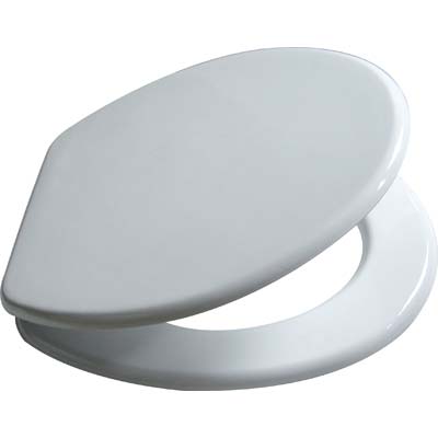 SEDILE WC DOMUS MDF BIANCO 5 pezzi coprivaso copriwater