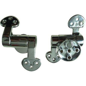 CERNIERE SEDILE WC SLOW CLOSE DOMUS - ZAMA CROMATA CF=PZ 2- 1 confezioni