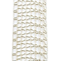 RETE STAGIONATURA INSACCATI TRAMA SINGOLA  COTONE ELASTICO Q.n° 16 D.MM 110 MT 50