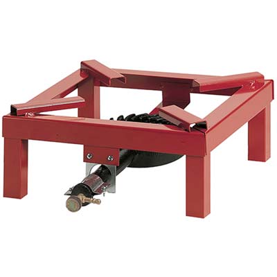 FORNELLONE QUADRO BRUCIATORE GHISA - TUBOLARE PIATTO VERN CM 40X40- 2 pezzi