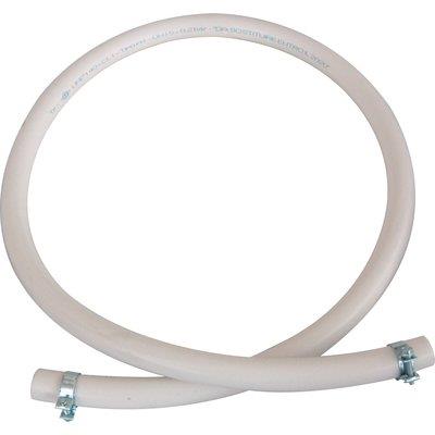 TUBO GAS METANO + FASCETTA IN KIT - CM 120- 5 pezzi