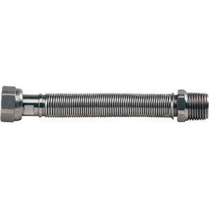 TUBO ACQUA FLESSIBILE ESTENSIBILE MF - INOX 316 1/2MF CM 10/20- 2 pezzi