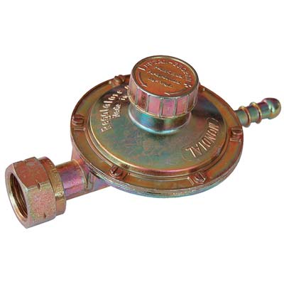 REGOLATORE GAS GPL BP TARATURA VARIABILE - KG/H 1 MBAR 20/60- 5 pezzi
