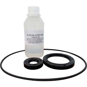 KIT RICAMBIO MOTORIDUTTORE 1002 REBER  OLIO + PARAOLIO INT/EST + GUARNIZIONE