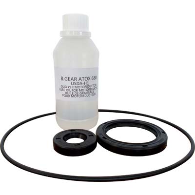 KIT RICAMBIO MOTORIDUTTORE 1002 REBER  OLIO + PARAOLIO INT/EST + GUARNIZIONE