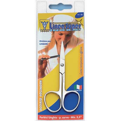 FORBICE UNGHIE SUPER DE LUCA - ACCIAIO CM 9-3,5- 3 pezzi