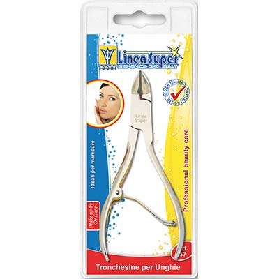 TRONCHESINA UNGHIE SUPER DE LUCA - ACCIAIO CM 12,5-5- 2 pezzi
