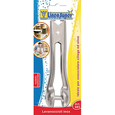 SNOCCIOLATORE SUPER DE LUCA - ACCIAIO INOX- 6 pezzi