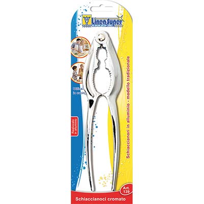 SCHIACCIANOCI SUPER DE LUCA - ALLUMINIO- 4 pezzi